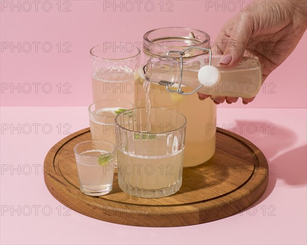 Arrangement with delicious fermented drink