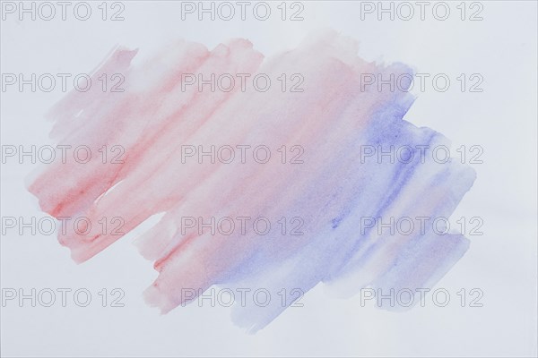 Blue red gradient watercolor stroke texture