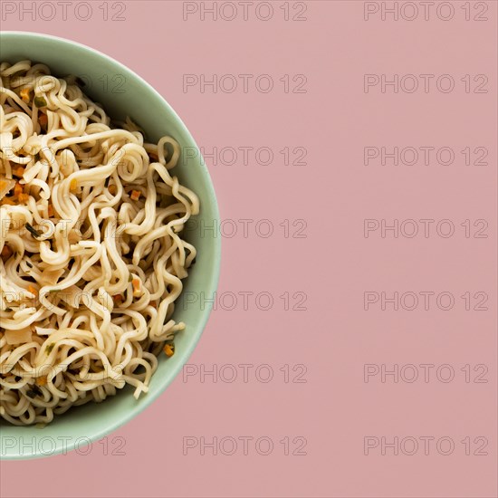 Close up view delicious ramen concept