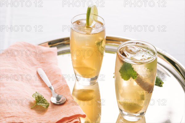 Decorative tea still life