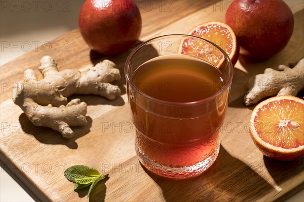 Delicious kombucha drink assortment