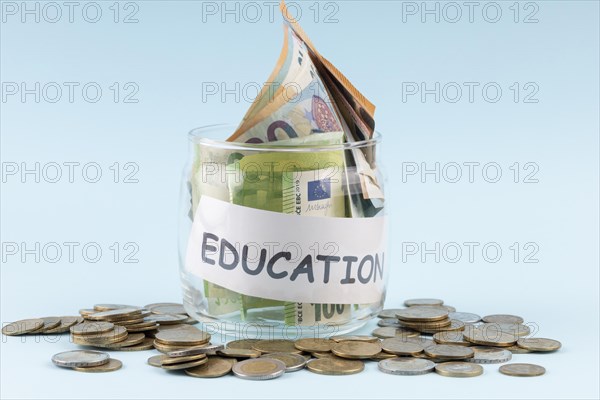 Education savings jar arrangement