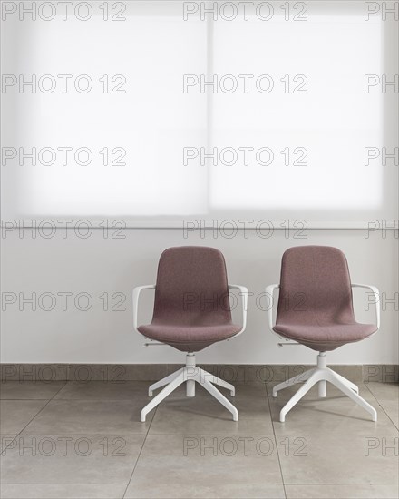 Office chairs empty office