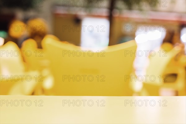 Tabletop blurred background