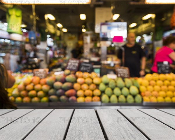 Tabletop looking out fruits