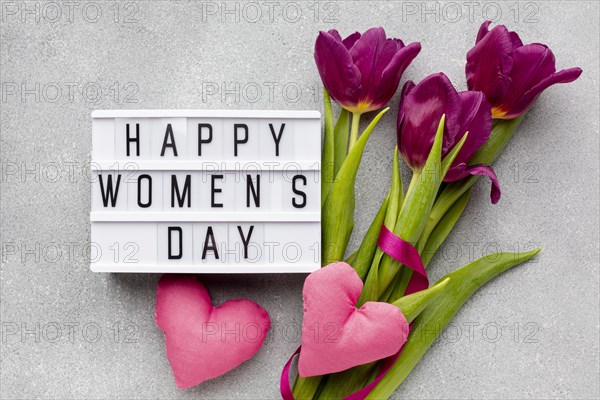 9 march assortment with happy women s day lettering