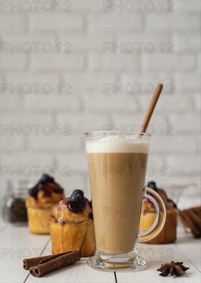 Hot drink cinnamon rolls