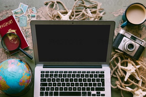 Laptop table tourist