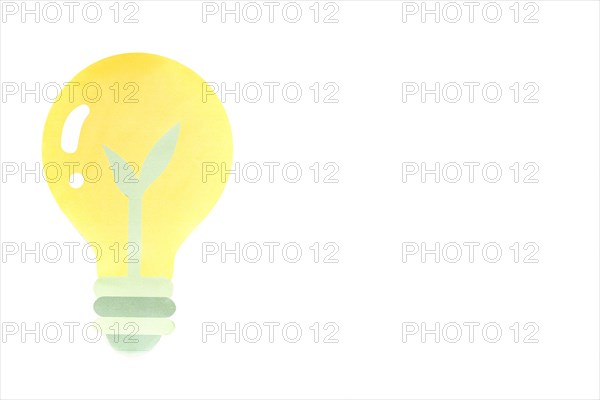 Light bulb with petal