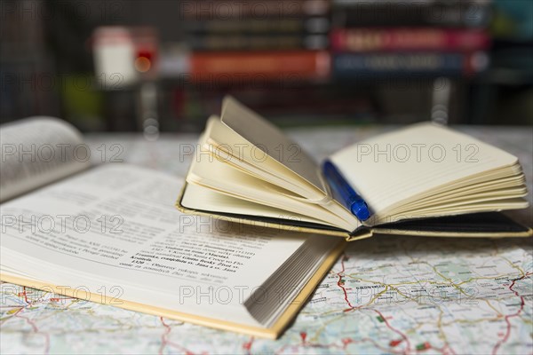 Nice guidebook notebook map