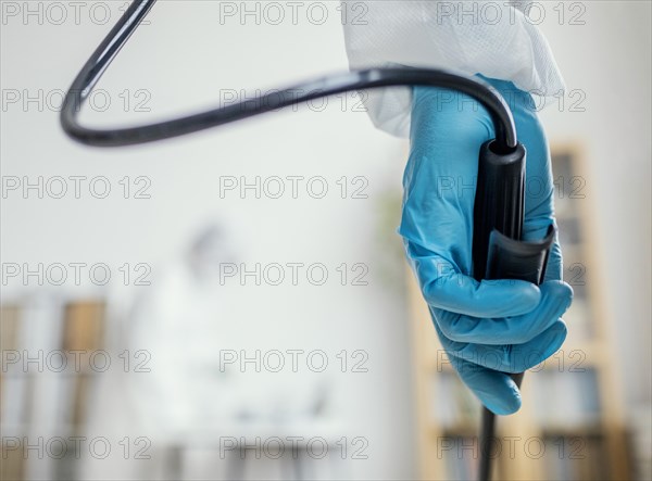 Person protective equipment disinfecting