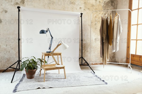 Studio with props graphy