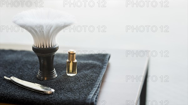 Tools shaving beard desk