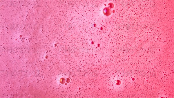 Background pink dissolve bath bomb water