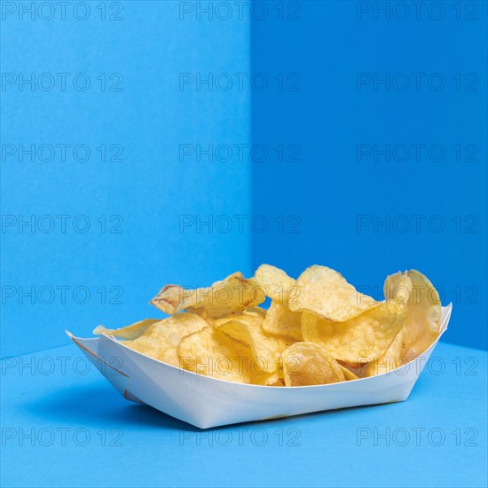 Bag chips ready be served