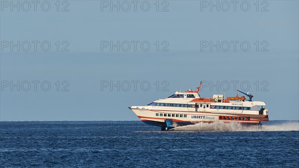 Hydrofoil at full speed