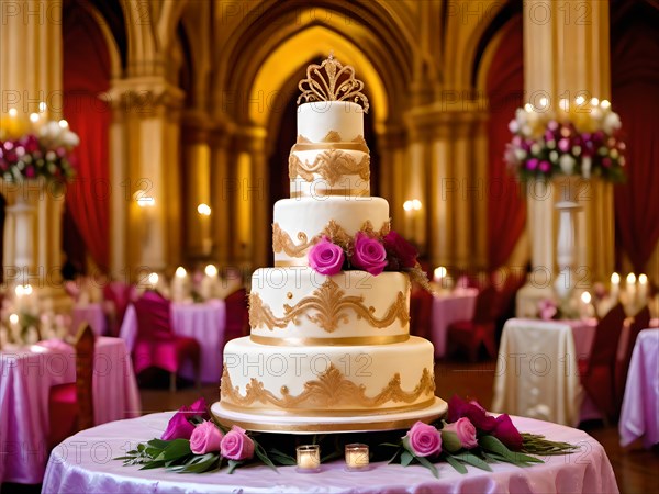 Beautiful wedding cake