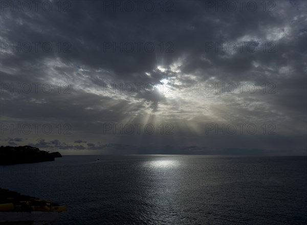 Dramatic cloud formation