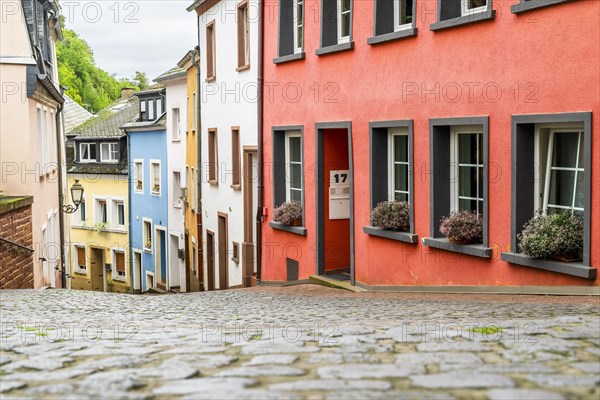 Old centre of city of Saarburg