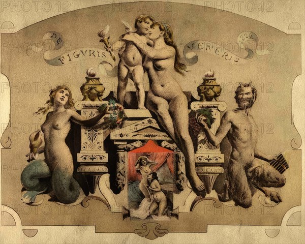 Erotic illustration by Edouard-Henri Avril