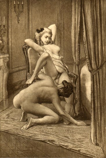 Man and woman having sex