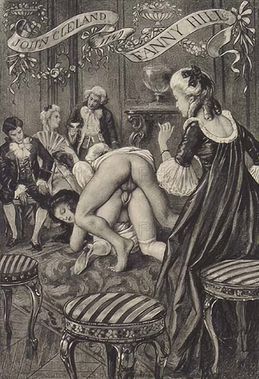 Man and woman having sex with spectators
