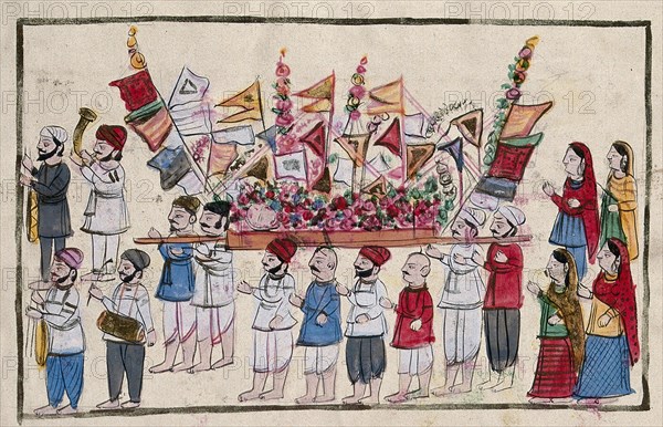 A funeral procession