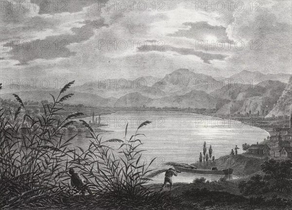 Die Donau im damaligen Moldau