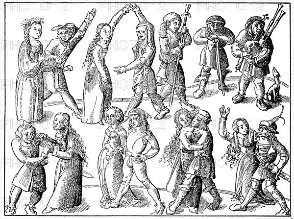 Dancing peasants