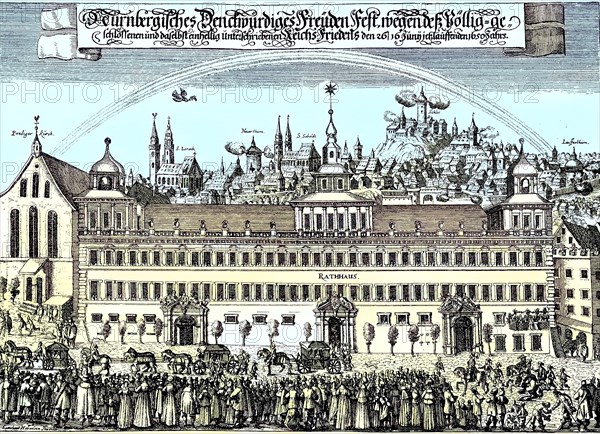 The Nuremberg Peace Festival in 1650