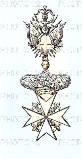 The Maltese cross is the cross symbol associated with the Order of St. John since 1567