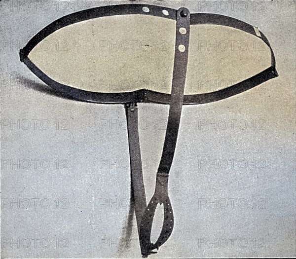 Chastity belt of iron