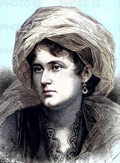 Porcia with veil