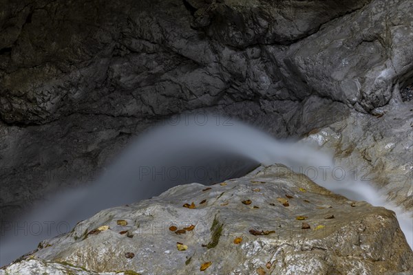 Waterfall in the rose garden Gorge