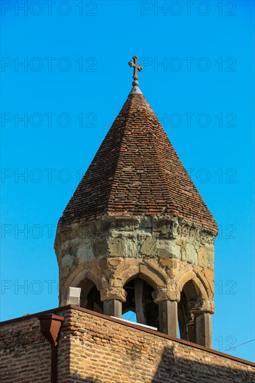 Bell tower of old church in Tbilisi