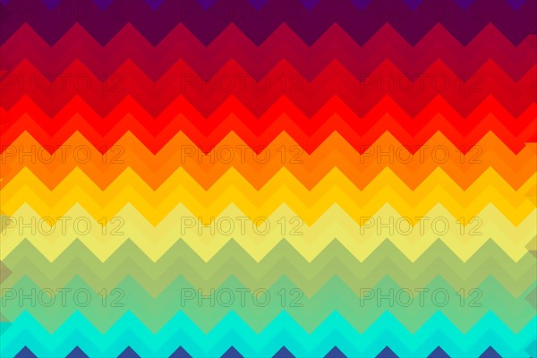 Colorful wavy abstract background as multi colors modern artwork