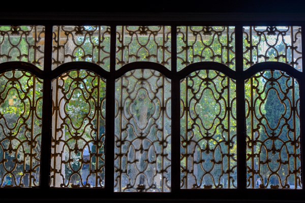 Old window Architecture from the Ottoman times In Istanbul