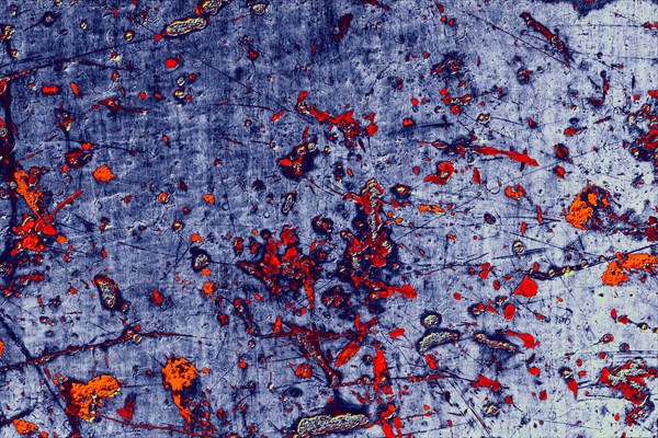 Old rusty corroded metal as abstract background texture