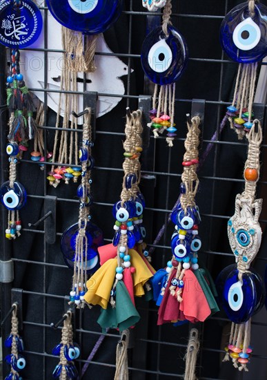 Evil eye bead as Amulet souvenir from Turkey