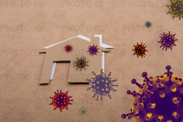Stop COVID-19 Corona virus global outbreak pandemic disease