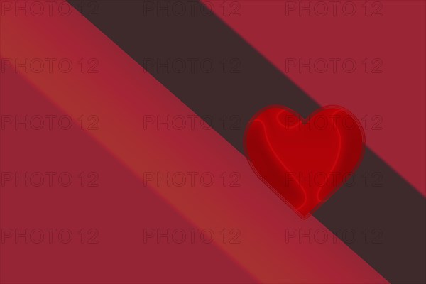 Valentines day card concept. Heart for Valentines Day Background