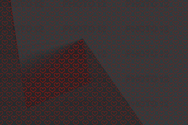 Creative abstract heart pattern background texture