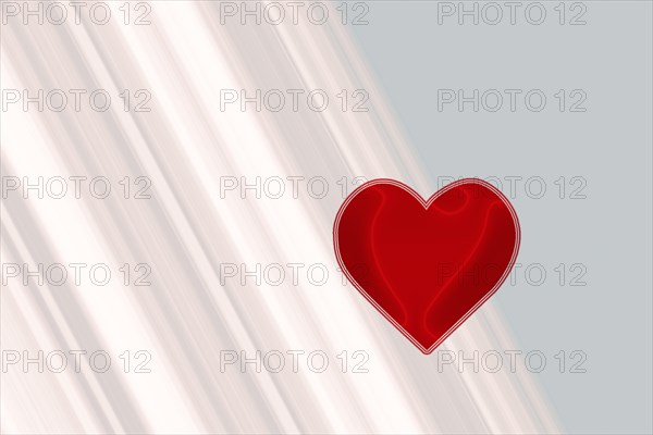 Valentines day card concept. Heart for Valentines Day Background
