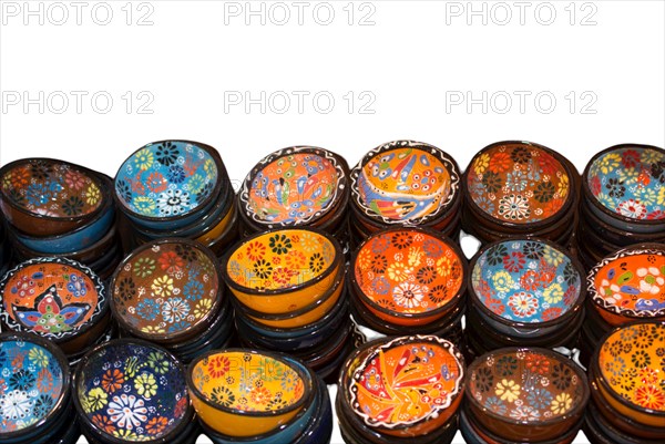 Traditional turkish stye bowls plates Souvenirs from Turkey
