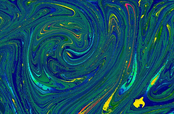 Marbling art patterns as abstract colorful background