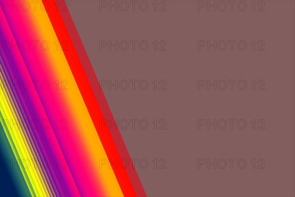 Elegant color gradations Wallpaper with bright color of rainbow for website
