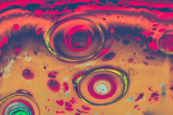 Ebru marbling handmade art