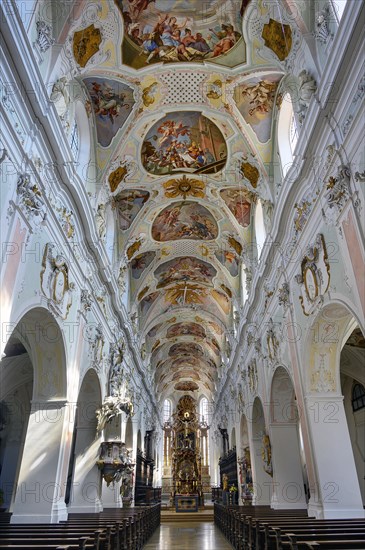 The baroque monastery church of St George