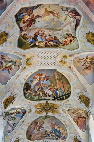 Ceiling frescoes