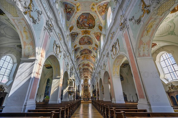 The baroque monastery church of St George